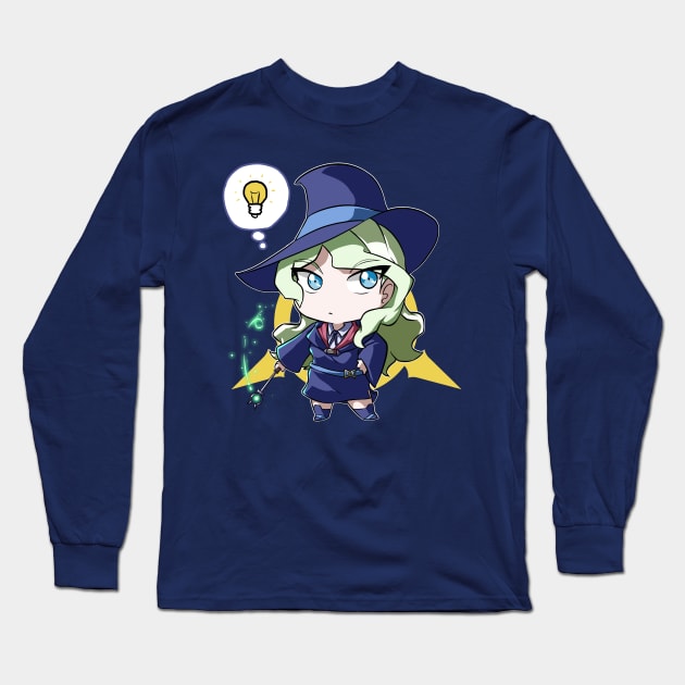 Little Witch Academia - Diana Long Sleeve T-Shirt by rextheone